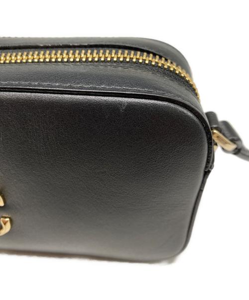 JIMMY CHOO（ジミーチュウ）JIMMY CHOO (ジミーチュウ) HALE Cross Body Bag ブラックの古着・服飾アイテム