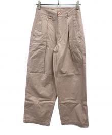 TODAYFUL（トゥデイフル）の古着「Cotton Painter Pants」｜ピンク