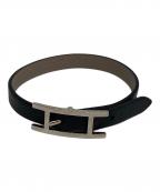 HERMESエルメス）の古着「アピ ブレスレット」｜ブラック