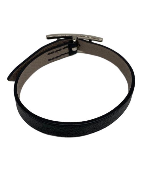 HERMES（エルメス）HERMES (エルメス) アピ ブレスレット ブラックの古着・服飾アイテム