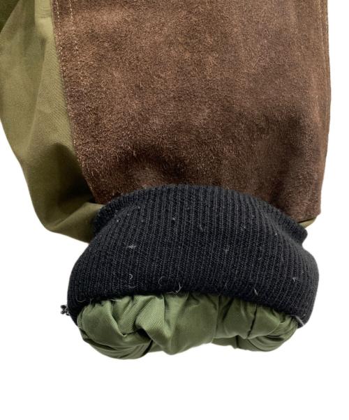 GRIZZZLY DOWN（グリズリーダウン）Grizzzly DOWN (グリズリーダウン) ハンティングダウンジャケット ブラウン×グリーン サイズ:Mの古着・服飾アイテム