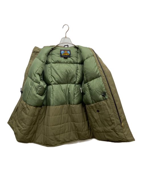 GRIZZZLY DOWN（グリズリーダウン）Grizzzly DOWN (グリズリーダウン) ハンティングダウンジャケット ブラウン×グリーン サイズ:Mの古着・服飾アイテム