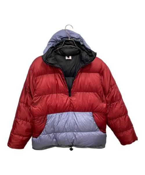 NUNATAK（ヌナタク）NUNATAK (ヌナタク) バイカラーダウンジャケット ネイビー×レッド サイズ:Mの古着・服飾アイテム