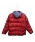 NUNATAK (ヌナタク) バイカラーダウンジャケット ネイビー×レッド サイズ:M：45000円