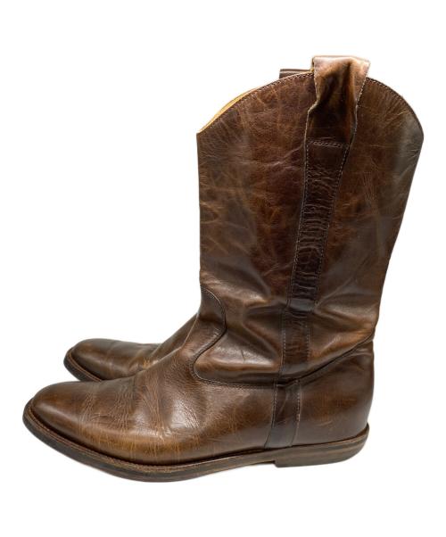 Maison Margiela 22（メゾンマルジェラ）Maison Margiela 22 (メゾンマルジェラ 22) ペコスブーツ ブラウン サイズ:43の古着・服飾アイテム