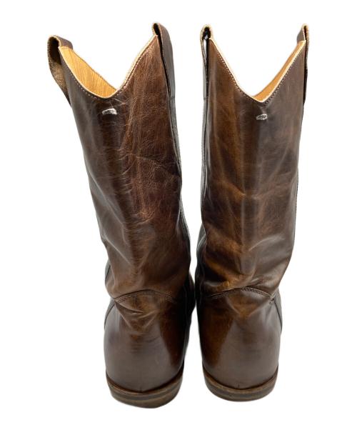 Maison Margiela 22（メゾンマルジェラ）Maison Margiela 22 (メゾンマルジェラ 22) ペコスブーツ ブラウン サイズ:43の古着・服飾アイテム