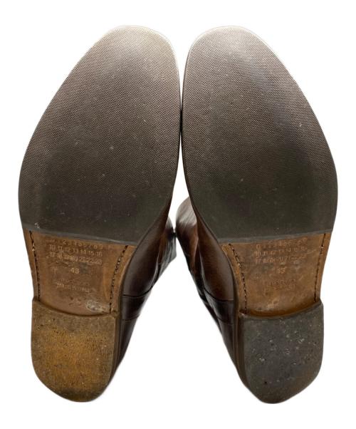 Maison Margiela 22（メゾンマルジェラ）Maison Margiela 22 (メゾンマルジェラ 22) ペコスブーツ ブラウン サイズ:43の古着・服飾アイテム