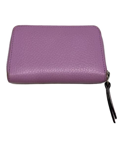 GUCCI（グッチ）GUCCI (グッチ) ラウンドジップウォレット パープルの古着・服飾アイテム