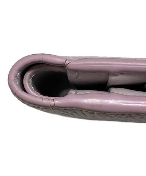 CELINE（セリーヌ）CELINE (セリーヌ) コンパクトウォレット ラベンダーの古着・服飾アイテム