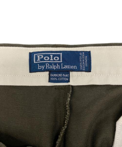 POLO RALPH LAUREN（ポロ・ラルフローレン）POLO RALPH LAUREN (ポロ・ラルフローレン) ツータックパンツ ブラウン サイズ:W36の古着・服飾アイテム