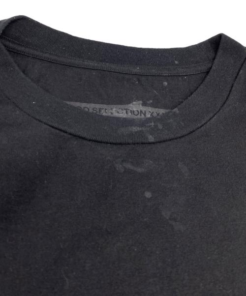 GOD SELECTION XXX（ゴッドセレクショントリプルエックス）GOD SELECTION XXX (ゴッドセレクショントリプルエックス) プリントTシャツ ブラック サイズ:Ｌの古着・服飾アイテム