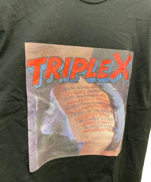 GOD SELECTION XXX（ゴッド セレクション トリプルエックス）GOD SELECTION XXX (ゴッドセレクショントリプルエックス) プリントTシャツ ブラック サイズ:Ｍの古着・服飾アイテム