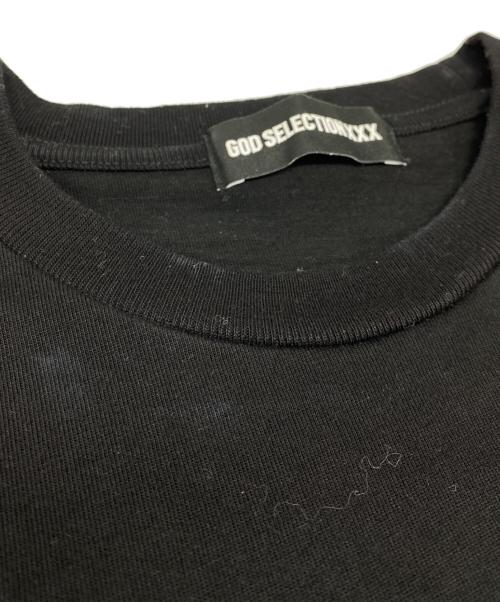 GOD SELECTION XXX（ゴッド セレクション トリプルエックス）GOD SELECTION XXX (ゴッドセレクショントリプルエックス) プリントTシャツ ブラック サイズ:Ｍの古着・服飾アイテム
