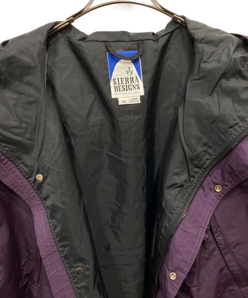SIERRA DESIGNS（シエラデザインズ）SIERRA DESIGNS (シエラデザインズ) マウンテンパーカー パープル サイズ:XLの古着・服飾アイテム