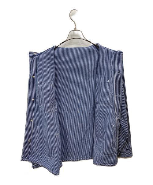 Pointer（ポインター）Pointer (ポインター) カバーオール ブルー サイズ:Ｌの古着・服飾アイテム