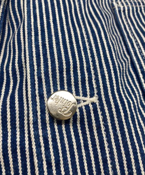 Pointer（ポインター）Pointer (ポインター) カバーオール ブルー サイズ:Ｌの古着・服飾アイテム
