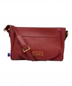 BLUE LABEL CRESTBRIDGEブルーレーベルクレストブリッジ）の古着「ショルダーバッグ」｜レッド