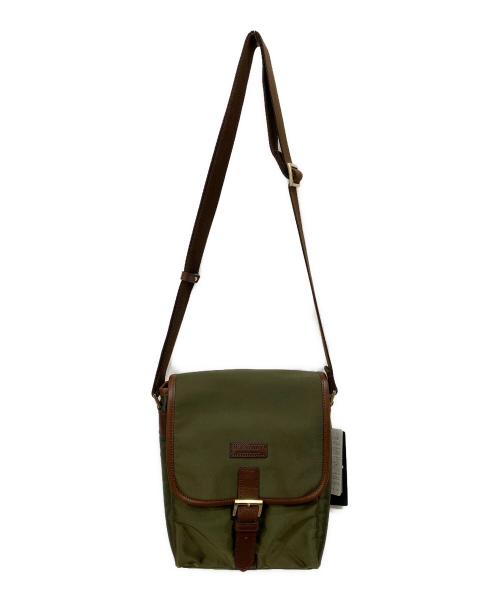 BURBERRY BLACK LABEL（バーバリーブラックレーベル）BURBERRY BLACK LABEL (バーバリーブラックレーベル) ショルダーバッグ カーキ×ブラウンの古着・服飾アイテム