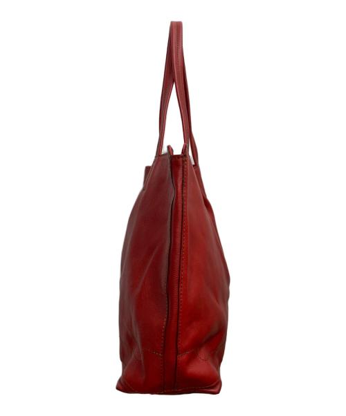 BURBERRY BLUE LABEL（バーバリーロンドンブルーレーベル）BURBERRY BLUE LABEL (バーバリーロンドンブルーレーベル) トートバッグ レッドの古着・服飾アイテム