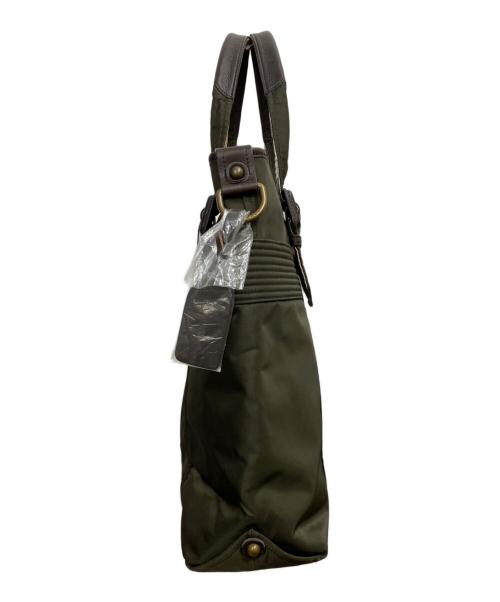 BURBERRY LONDON（バーバリーロンドン）BURBERRY LONDON (バーバリーロンドン) ナイロントートバッグ カーキの古着・服飾アイテム