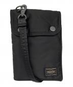 PORTERポーター）の古着「トラベルポーチ」｜ブラック