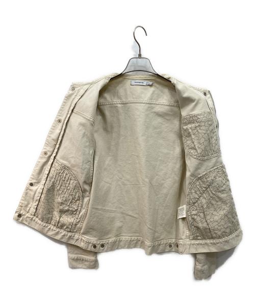 nonnative（ノンネイティブ）nonnative (ノンネイティブ) デニムジャケット ベージュ サイズ:1（ｓ）の古着・服飾アイテム