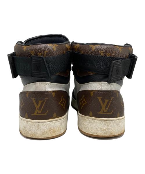 LOUIS VUITTON（ルイ ヴィトン）LOUIS VUITTON (ルイ ヴィトン) RIVOLI SNEAKER BOOT ブラウン サイズ:6　1/2の古着・服飾アイテム