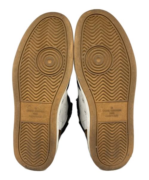 LOUIS VUITTON（ルイ ヴィトン）LOUIS VUITTON (ルイ ヴィトン) RIVOLI SNEAKER BOOT ブラウン サイズ:6　1/2の古着・服飾アイテム