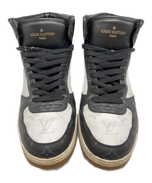 LOUIS VUITTON（ルイ ヴィトン）LOUIS VUITTON (ルイ ヴィトン) RIVOLI SNEAKER BOOT ブラウン サイズ:6　1/2の古着・服飾アイテム