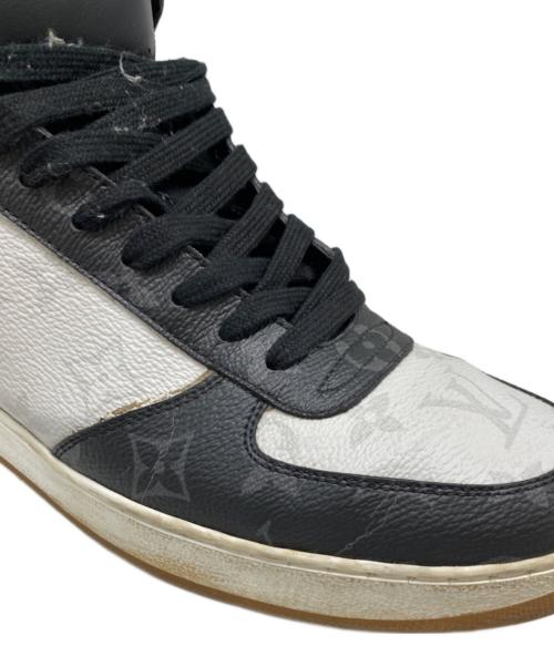 LOUIS VUITTON（ルイ ヴィトン）LOUIS VUITTON (ルイ ヴィトン) RIVOLI SNEAKER BOOT ブラウン サイズ:6　1/2の古着・服飾アイテム
