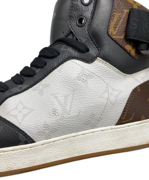 LOUIS VUITTON（ルイ ヴィトン）LOUIS VUITTON (ルイ ヴィトン) RIVOLI SNEAKER BOOT ブラウン サイズ:6　1/2の古着・服飾アイテム