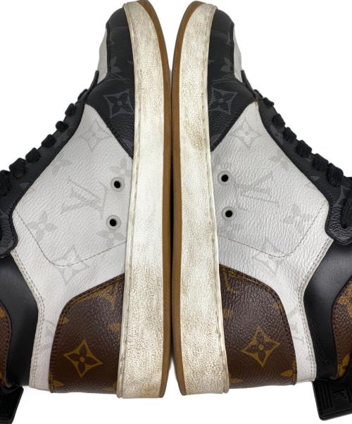 LOUIS VUITTON（ルイ ヴィトン）LOUIS VUITTON (ルイ ヴィトン) RIVOLI SNEAKER BOOT ブラウン サイズ:6　1/2の古着・服飾アイテム
