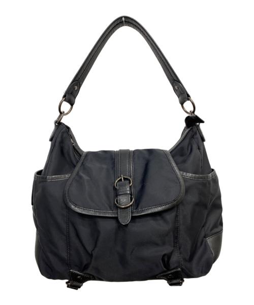 BURBERRY LONDON（バーバリーロンドン）BURBERRY LONDON (バーバリーロンドン) ワンショルダーバッグ ブラックの古着・服飾アイテム