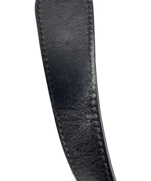 BURBERRY BLUE LABEL（バーバリーロンドンブルーレーベル）BURBERRY BLUE LABEL (バーバリーロンドンブルーレーベル) キャンバスハンドバッグ ブラックの古着・服飾アイテム