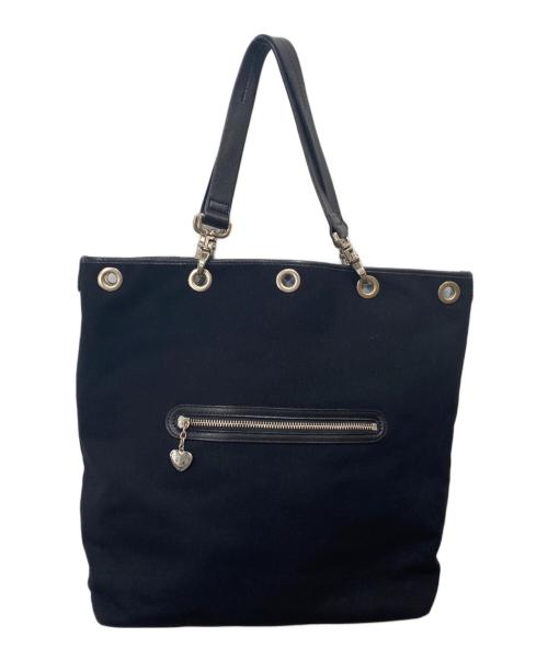 BURBERRY BLUE LABEL（バーバリーロンドンブルーレーベル）BURBERRY BLUE LABEL (バーバリーロンドンブルーレーベル) ハンドバッグ ブラックの古着・服飾アイテム