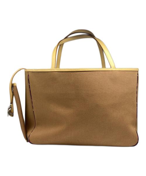 BURBERRY BLUE LABEL（バーバリーロンドンブルーレーベル）BURBERRY BLUE LABEL (バーバリーロンドンブルーレーベル) ハンドバッグ ブラウンの古着・服飾アイテム