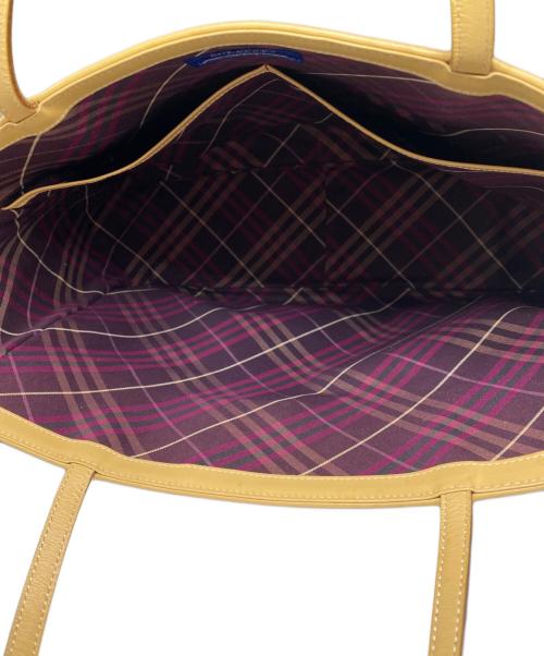 BURBERRY BLUE LABEL（バーバリーロンドンブルーレーベル）BURBERRY BLUE LABEL (バーバリーロンドンブルーレーベル) ハンドバッグ ブラウンの古着・服飾アイテム