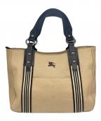 BURBERRY BLUE LABELバーバリーロンドンブルーレーベル）の古着「ハンドバッグ」｜ブラウン