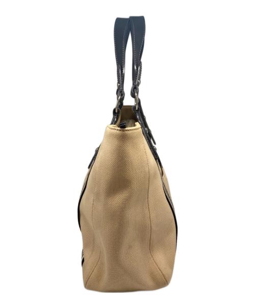 BURBERRY BLUE LABEL（バーバリーロンドンブルーレーベル）BURBERRY BLUE LABEL (バーバリーロンドンブルーレーベル) ハンドバッグ ブラウンの古着・服飾アイテム