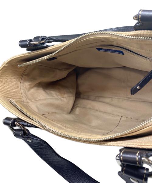 BURBERRY BLUE LABEL（バーバリーロンドンブルーレーベル）BURBERRY BLUE LABEL (バーバリーロンドンブルーレーベル) ハンドバッグ ブラウンの古着・服飾アイテム