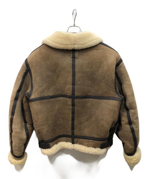 AVIREX（アヴィレックス）AVIREX (アヴィレックス) B-3 ムートンジャケット ブラウン サイズ:42の古着・服飾アイテム