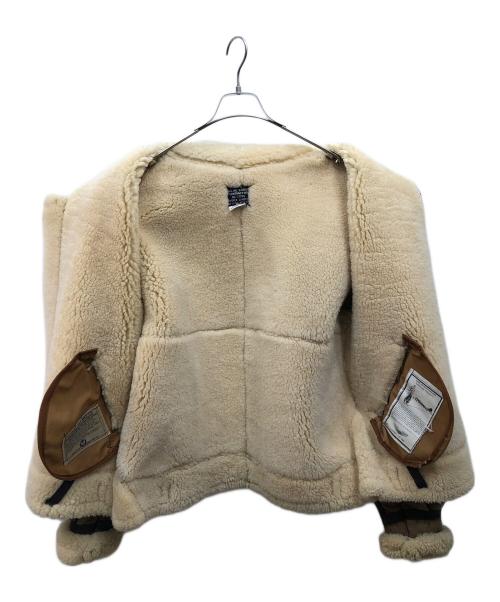 AVIREX（アヴィレックス）AVIREX (アヴィレックス) B-3 ムートンジャケット ブラウン サイズ:42の古着・服飾アイテム