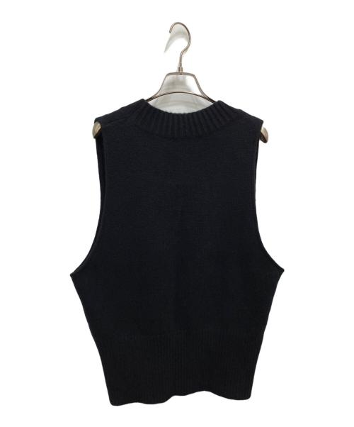 Taiga Takahashi（タイガ タカハシ）Taiga Takahashi (タイガ タカハシ) VARSITY LETTERMAN VEST ブラック サイズ:40の古着・服飾アイテム