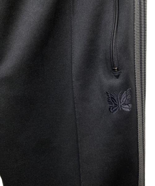 Needles（ニードルズ）Needles (ニードルズ) URBAN RESEARCH (アーバンリサーチ) ナロー トラックパンツ ブラック×グレー サイズ:Mの古着・服飾アイテム