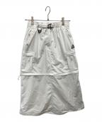 ACGエーシージー）の古着「WMNS ACG SMITH SUMMIT ZIP OFF SKIRT」｜ホワイト