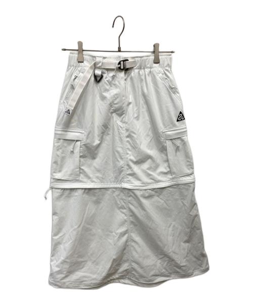 ACG（エーシージー）ACG (エーシージー) WMNS ACG SMITH SUMMIT ZIP OFF SKIRT ホワイト サイズ:Ｓの古着・服飾アイテム