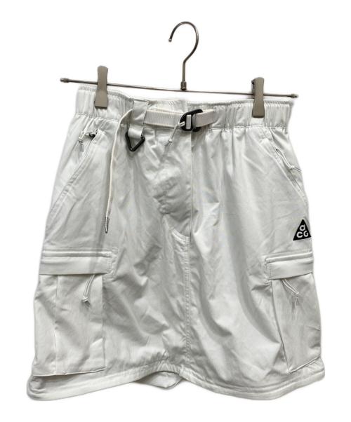 ACG（エーシージー）ACG (エーシージー) WMNS ACG SMITH SUMMIT ZIP OFF SKIRT ホワイト サイズ:Ｓの古着・服飾アイテム