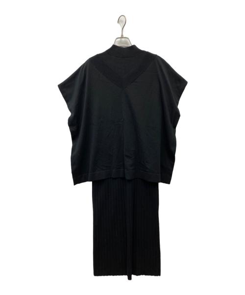 Diagram（ダイアグラム）Diagram (ダイアグラム) ニットワンピース ブラック サイズ:36の古着・服飾アイテム