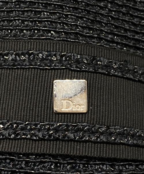 Christian Dior（クリスチャン ディオール）Christian Dior (クリスチャン ディオール) ハット ブラック サイズ:58の古着・服飾アイテム