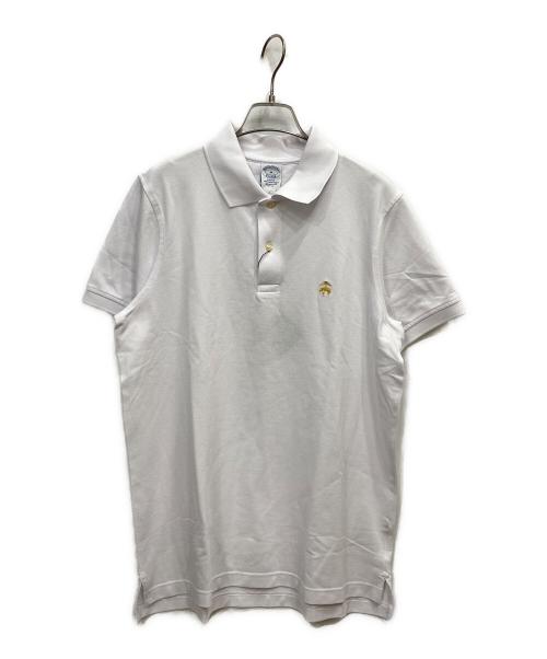 BROOKS BROTHERS（ブルックスブラザーズ）BROOKS BROTHERS (ブルックスブラザーズ) ポロシャツ ホワイト サイズ:Mの古着・服飾アイテム